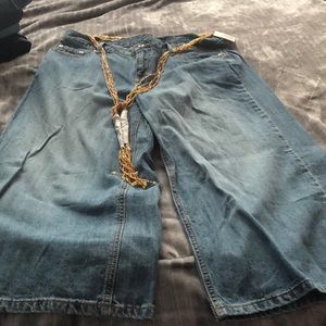 Jean cropped jeans